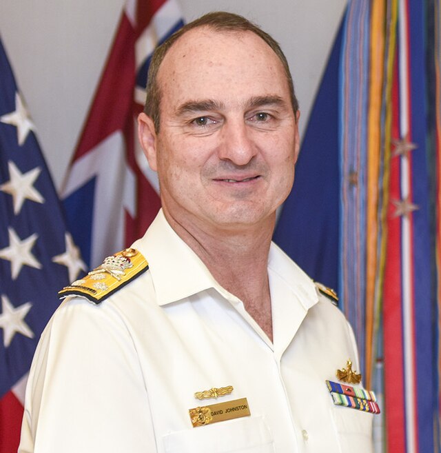 Vice-Admiral David Johnston