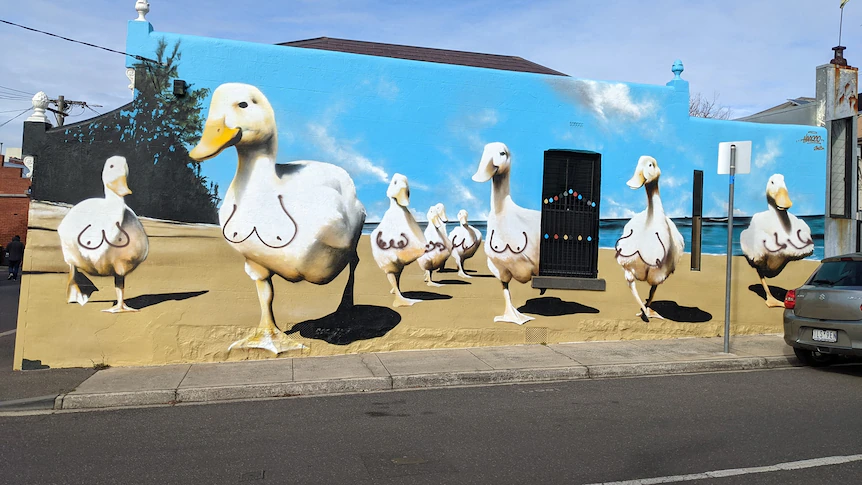 duck mural_Healther Shearer
