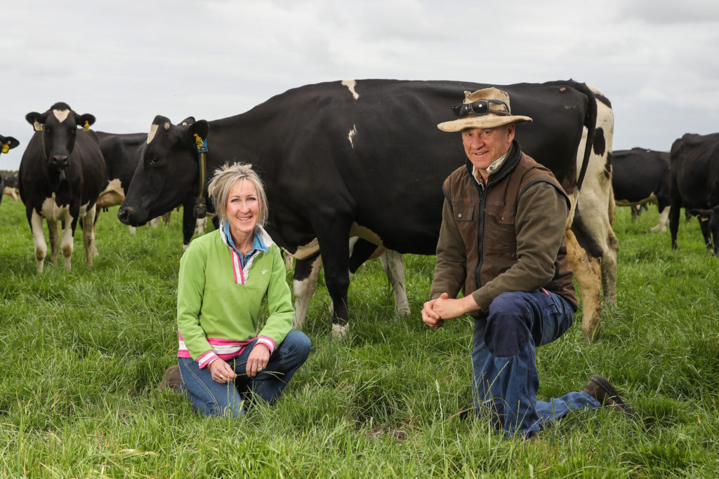 Lisa _ Eddie Dwyer, dairy farmers, Purnim VIC 2