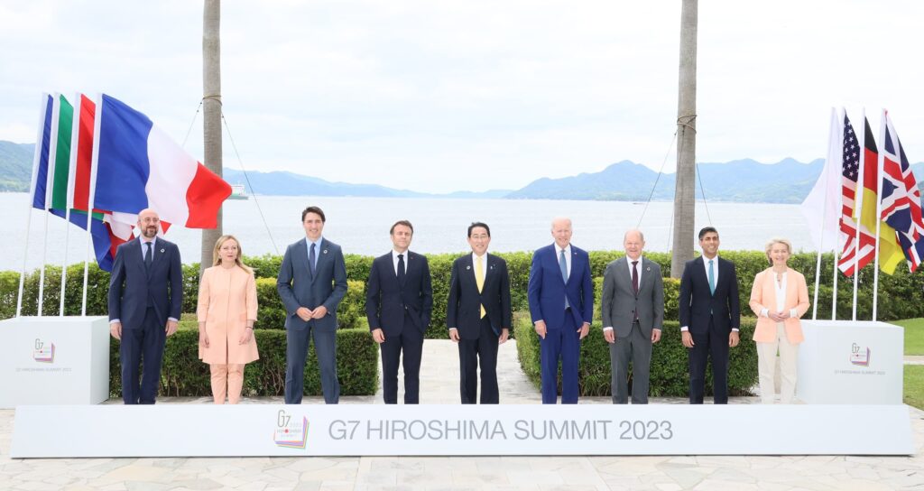G7 2023 leaders