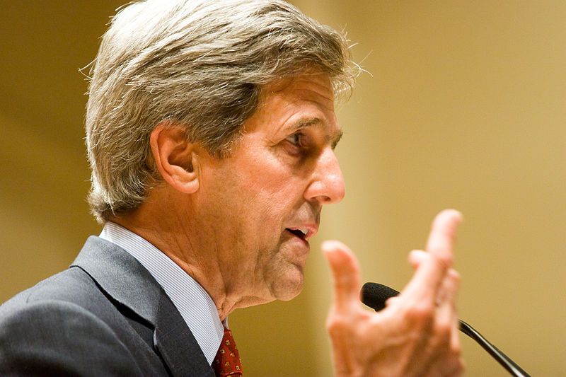 John Kerry from the side